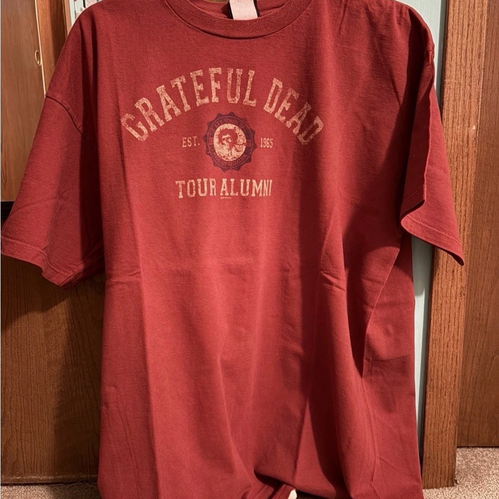 Grateful Dead Men's Tour Alumni Red Tee